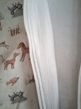 Załaduj obraz do przeglądarki galerii, Śpiworek do spania muślinowy farma 0+