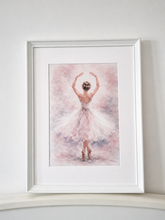 Załaduj obraz do przeglądarki galerii, Baletnica, obraz w ramie
